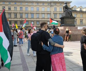 Marsz dla Palestyny przeszedł w niedzielę, 17 sierpnia ulicami Warszawy