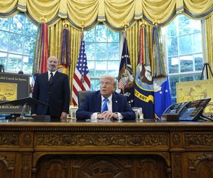 Trump chwali się złotem w Gabinecie Owalnym. Goście wpadają w zachwyt, najlepszy gabinet w historii