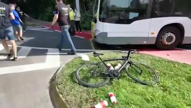 Wypadek przed MŚ. Zderzenie roweru z autobusem, zawodniczka w szpitalu