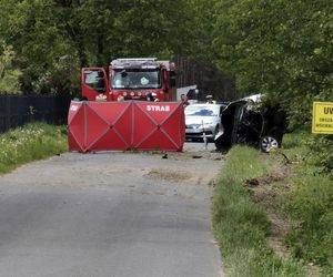 BMW dachowało pod Mińskiem Mazowieckim. Kierowca pijany, pasażer zginął na miejscu