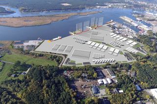 Terminal instalacyjny w Świnoujście 