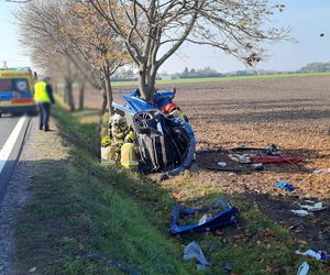 Tragiczny wypadek pod Inowrocławiem. Mateusz nie miał żadnych szans