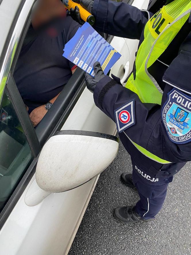 Wielka akcja policji w Olsztynie. Skontrolowali niemal 2 tys. kierowców