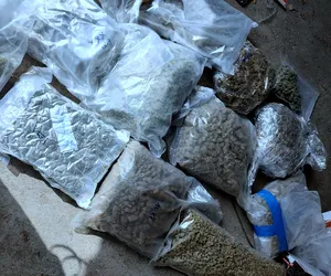 Młody bydgoszczanin w garażu trzymał gotowe do sprzedaży narkotyki warte 700 tysięcy złotych