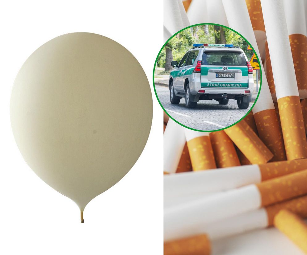 Szokujący przemyt na Podlasiu. Balony meteorologiczne pełne kontrabandy papierosowej
