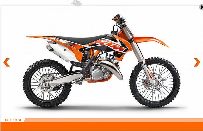 KTM 125 SX, cena 31 539 zł