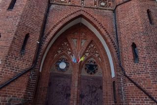 To jeden z najpiękniejszych kościołów w Olsztynie. Wybudowano go dla armii Cesarstwa Niemieckiego