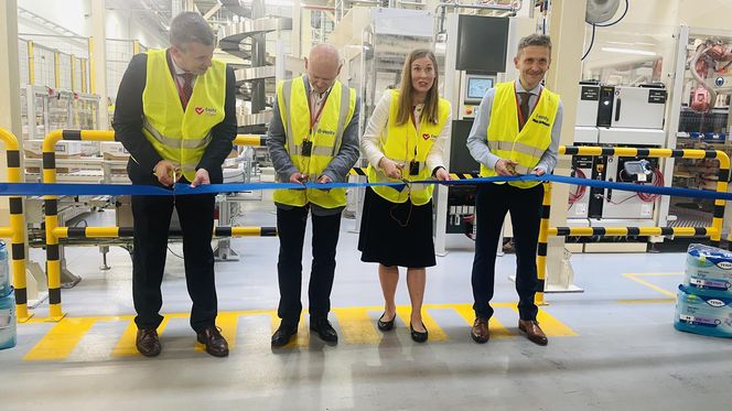 Essity, Oława. Uruchomienie nowej linii produkcyjnej