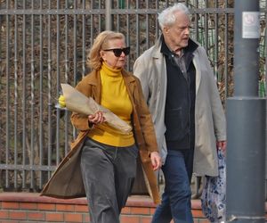 Barbara Bursztynowicz na spacerze