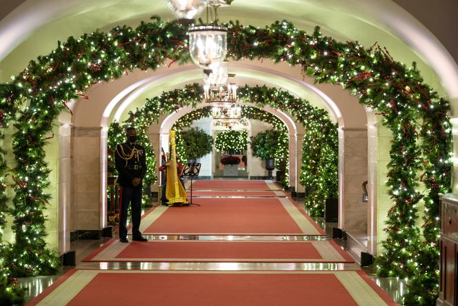 Świąteczne dekoracje w Białym Domu