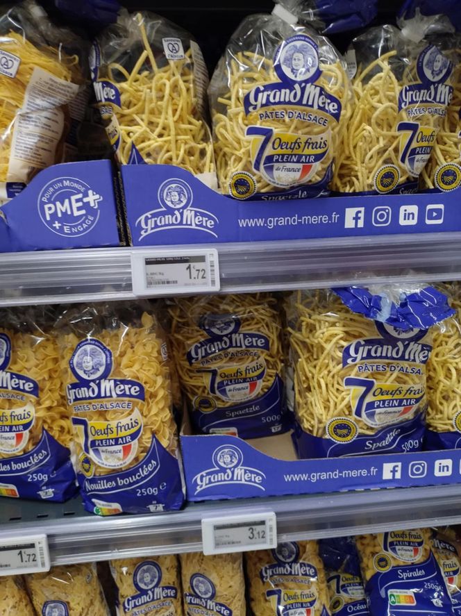 Ceny produktów w Auchanie we Francji 