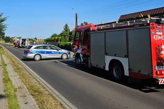 Tragiczny wypadek w Podzamku Golubskim pod Golubiem-Dobrzyniem