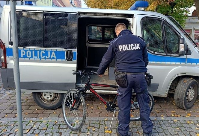 Policjanci namierzyli rower w Chełmnie