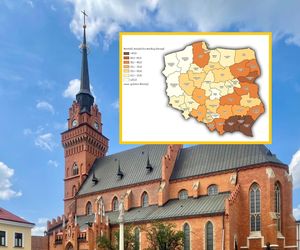To najpobożniejsza diecezja w Polsce. Tutaj najwięcej osób chodzi do kościoła!