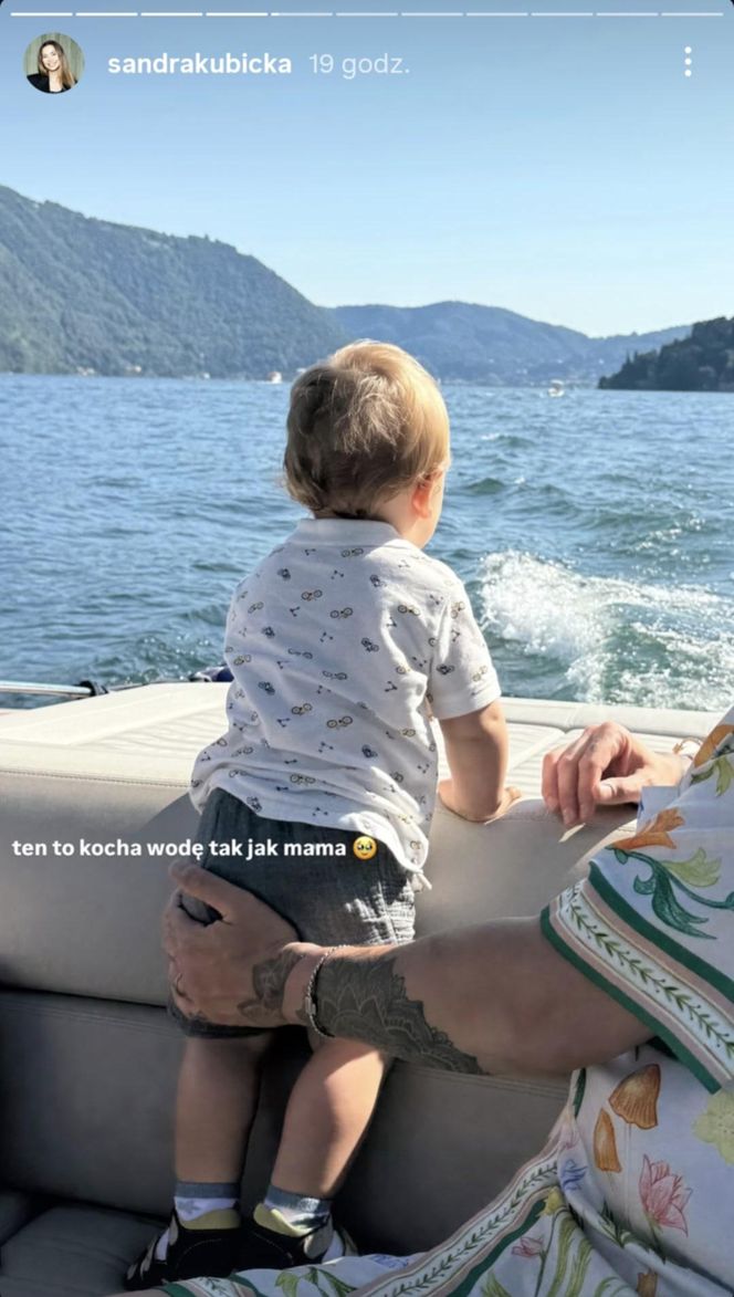 Sandra Kubicka na włoskich wakacjach