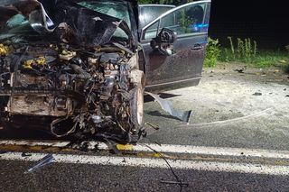 Wypadek w Tarnowie na drodze wojewódzkiej 973