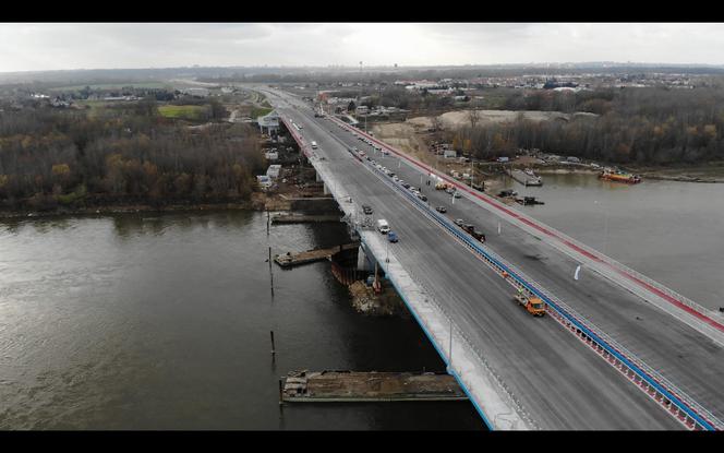 Tak wygląda nowy most na Wiśle w Warszawie 
