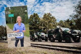 Dlaczego Amerykanie boją się o przesmyk suwalski? Reporterka NBC News wskazuje na „piętę achillesową NATO”