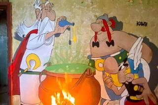 Kawu znów zachwyca! Asterix i Obelix w Poznaniu jak żywi! Mieszkańcy już pokochali nowy mural
