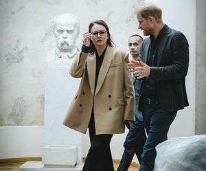 Książę Harry odwiedza Ukrainę.