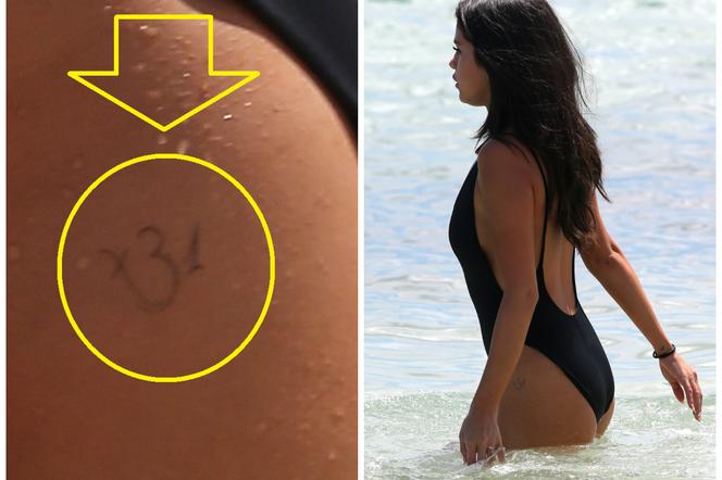 Selena Gomez nowy tatuaż