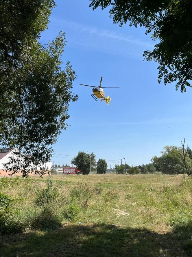 Namysłów. Młody mężczyzna zaryzykował życiem dla zabawy. W stanie ciężkim trafił do szpitala