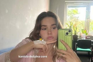 M jak miłość nowy sezon. Franka (Dominika Kachlik) na planie