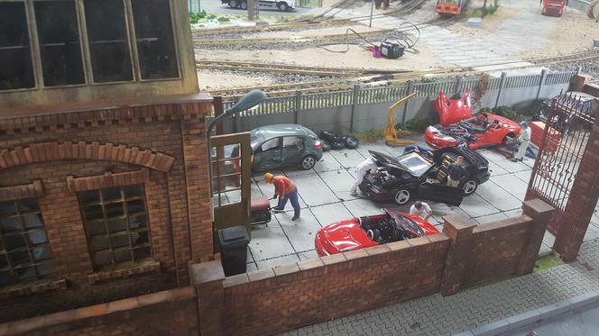 Kolejowa makieta w Gliwicach