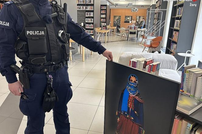 Skradli dzieło sztuki w Żorach. Miłośnicy polskiego folkloru zostali zatrzymani
