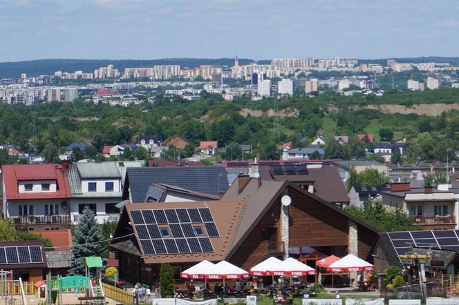 Piękna panorama Kielc z Telegrafu! 