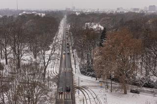 Pierwszy, większy śnieg w mieście. Zaczęła padać 11 grudnia  