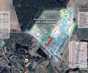 Kompleks obiektów Zespołu Szkół Rolniczych w Smolajnach. Budowa wreszcie rusza
