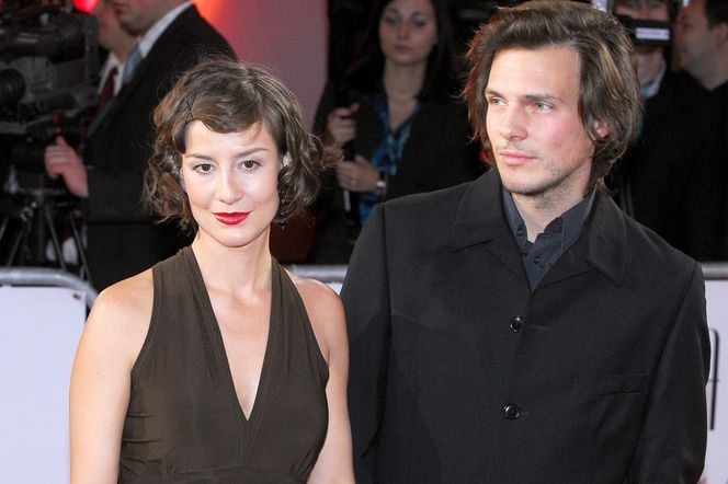 Maja Ostaszewska z partnerem