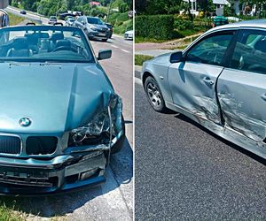 Pijany i bez uprawnień! Kierowca BMW spowodował kolizję