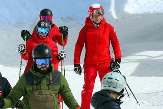 Andrzej Duda na nartach