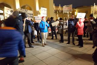 Protest pracowników Poczty Polskiej