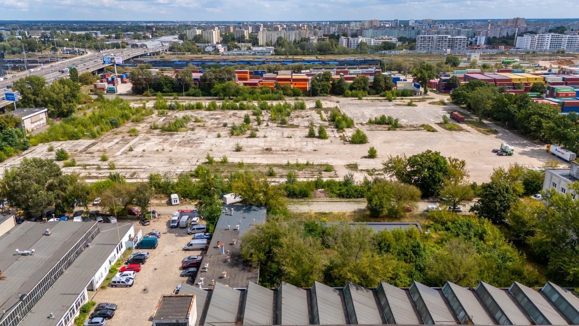 Warszawa Żerań, tereny pod przyszłe osiedle na terenach dawnej FSO