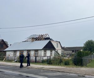 Dom we wsi Wyryki zniszczony przez burzę, a nie drona? Bzdura!