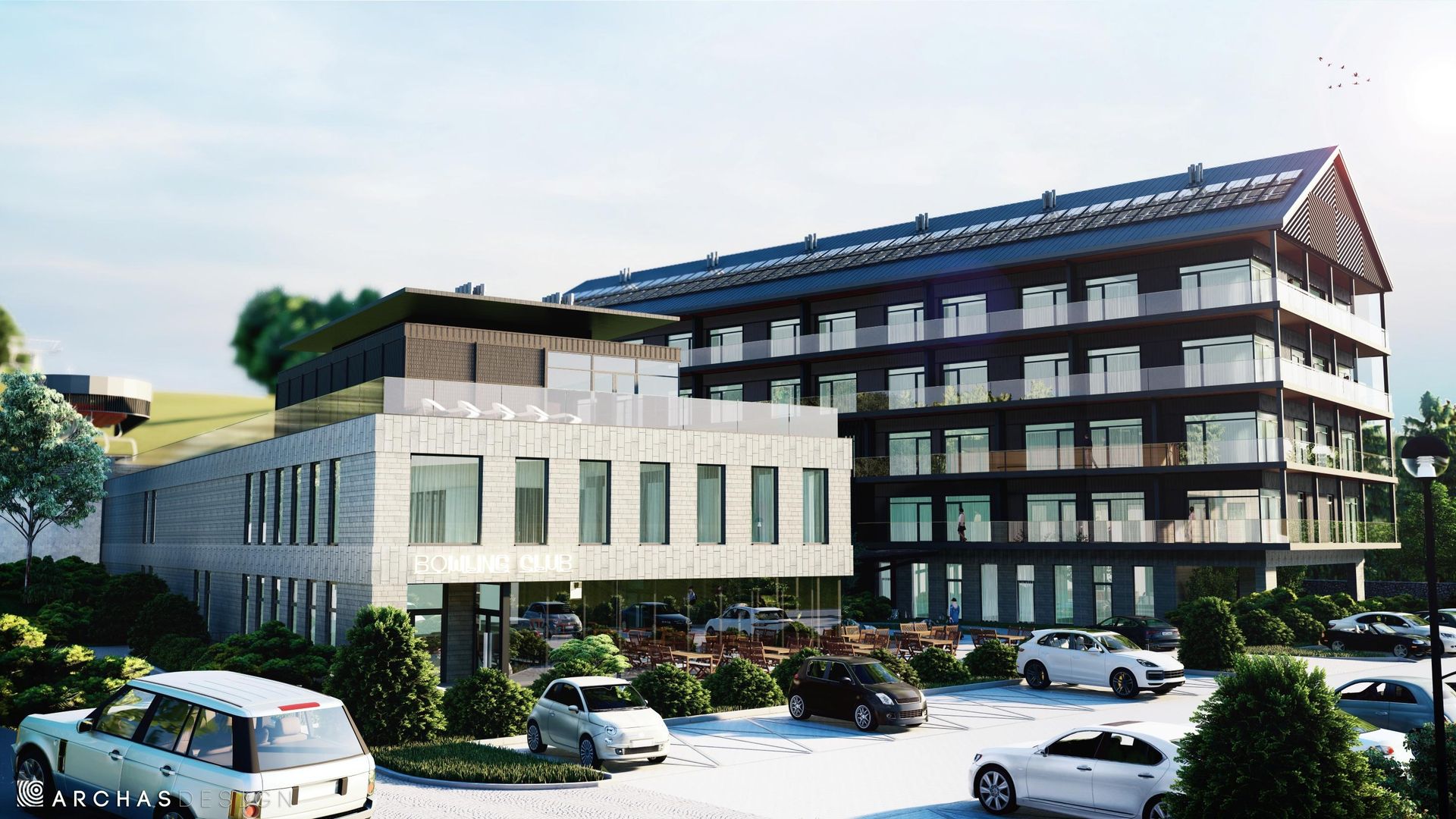 Hotel w Brennej (Beskid Śląski) z pozwoleniem na budowę