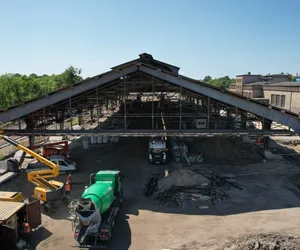 Hala peronowa dworca PKP w Bytomiu jest modernizowana