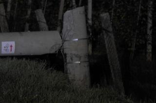 Czersk. Ścięła dwa betonowe słupy z liniami energetycznymi. Do szpitala trafiła jedna osoba