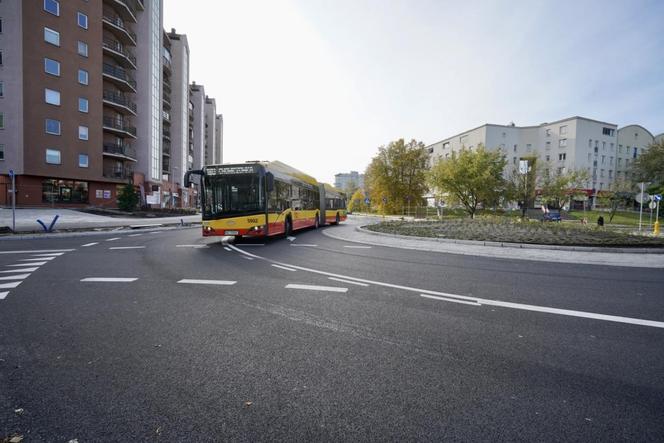 Ulice Rudnickiego, Perzyńskiego i Podczaszyńskiego na Bielanach po przebudowie