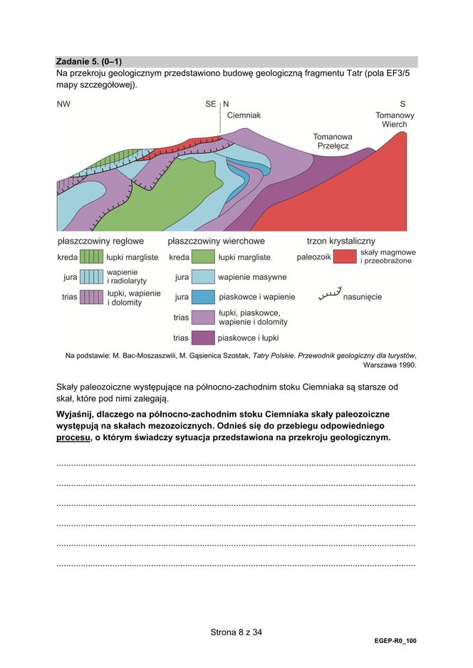 Matura geografia 2025 - arkusz CKE [NOWA FORMUŁA]