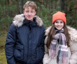 M jak miłość odc. 1857. Kacper (Bartosz Ziewiec), Basia (Karina Woźniak)