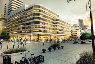 Wizualizacja jednego z budynków, który wchodzi w skład projektu autorstwa SEMEKO Grupy Inwestycyjnej dla „Międzytorza” w Gdyni.