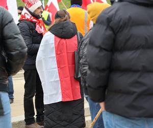 Protest rolników 20 marca w Lublinie. Przeszli ulicami miasta pod LUW