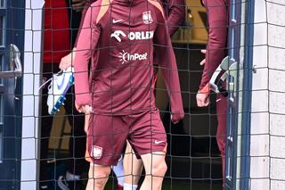 Lewandowski trenuje pełną parą, Zieliński na rowerku