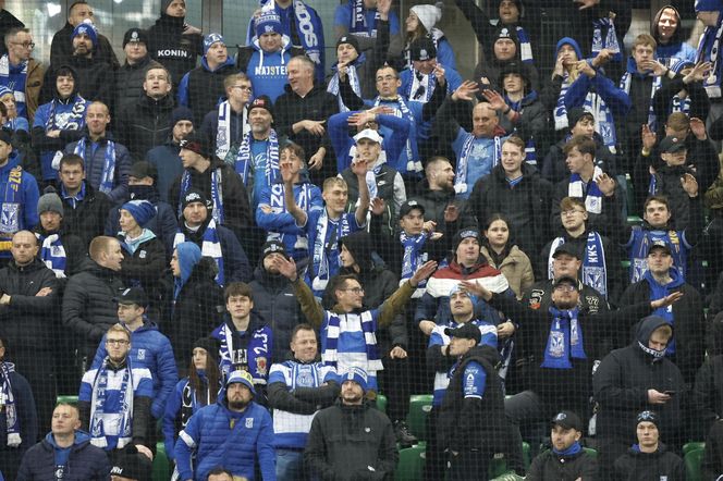 Legia Warszawa - Lech Poznań: Zdjęcia kibiców z klasyku i 13. kolejki PKO BP Ekstraklasy