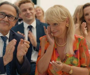 Barwy szczęścia, odcinek 3135: Asia ( Anna Gzyra), Hubert (Marek Molak), Jerzy (Bronisław Wrocławski), Małgorzata (Adrianna Biedrzyńska)