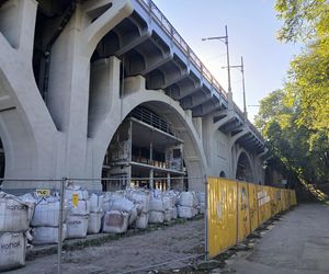 Remont mostu Poniatowskiego w Warszawie